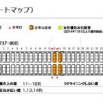 ソラシドエア 座席表 おすすめ座席、種類と広さ
